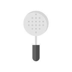 Skimmer icon, Kitchen  utensil Flat design vector