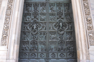 The Door of Mariae Nascenti Church