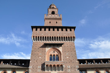 Sforzesco Castle Wall
