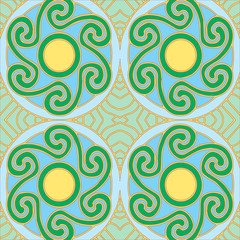 Abstract seamless color  pattern