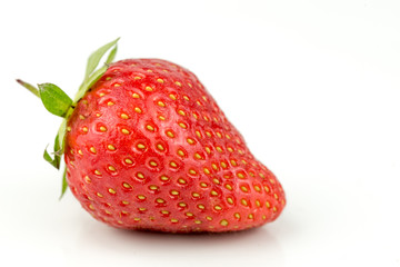 Fresh Strawberry Isolated on White Background