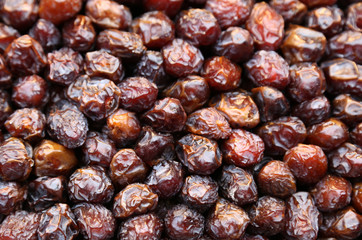 Obraz premium Delicious juicy raw ripe dates fruits