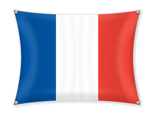 Obraz premium Waving France flag