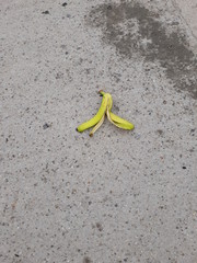 Fototapeta na wymiar banana bad joke