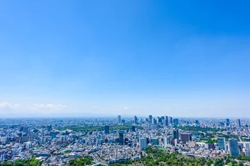 Foto op Plexiglas 初夏の東京風景 Tokyo city skyline , Japan © kurosuke