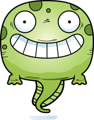 Happy Cartoon Tadpole