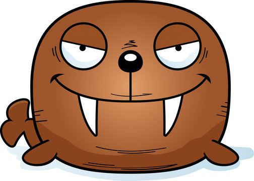 recommend clip art: Evil Cartoon Walrus