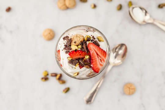 Fragole con crema