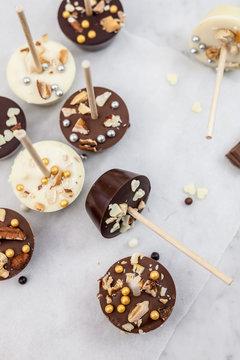 Chocolate spoons