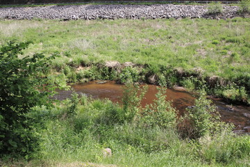 Alte Eisenschmiede Ruine in Jaegerthal im Elsass in Frankreich