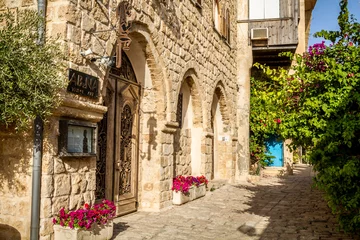 Foto auf Leinwand Old Jaffa street, Tel Aviv Yaffo, Israel © alefbet26