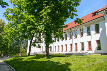 Obraz premium Territory of the memorial - The grave Taras Shevchenko
