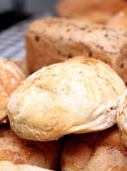 bread on display