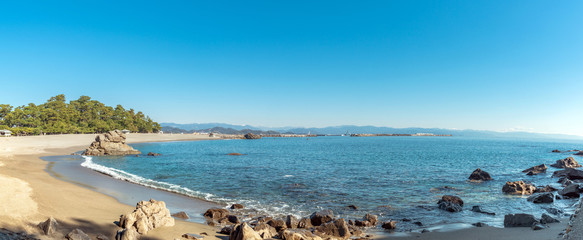 Obraz premium 高知 桂浜の風景