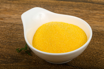 Raw polenta