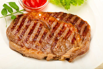 Rib eye steak