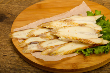 Eel sashimi