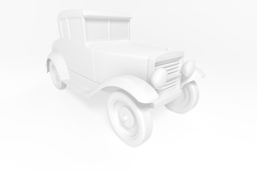 3d old car