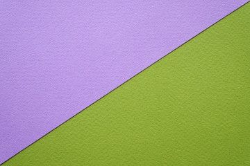 Blank green and purple paper texture background, art and design background