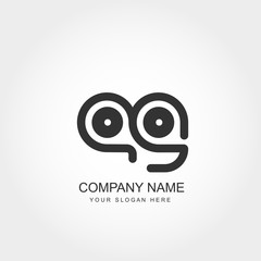 Obraz premium Initial Letter AG Logo Template
