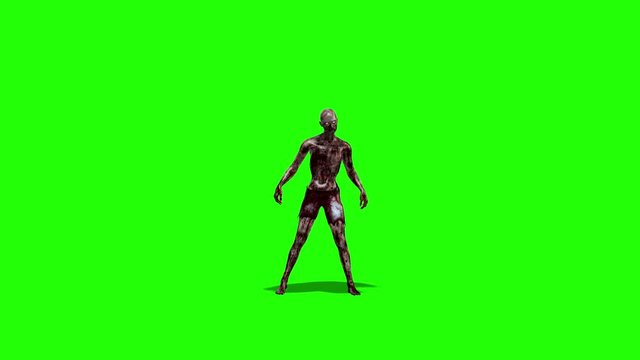 Zombi dances to "Thriller"