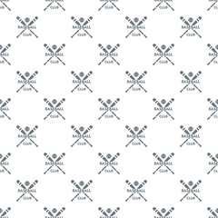 Baseball club pattern vector seamless repeat for any web design
