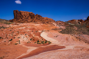 Desert Red Sandstone Hills