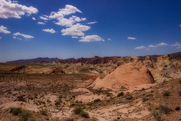 Desert Red Sandstone Hills