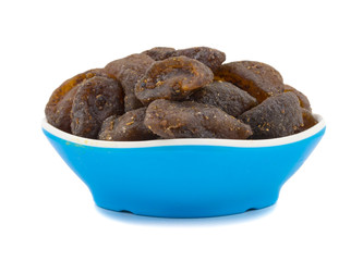 Salty-Sweet or Chatpata Dried Amla Candy Indian Traditional Digestive Food Good to Eat After Lunch or Dinner, Also Serve in Festival of Diwali, Holi, And For Guest. isolated on White Background