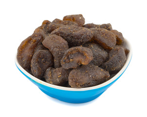 Salty-Sweet or Chatpata Dried Amla Candy Indian Traditional Digestive Food Good to Eat After Lunch or Dinner, Also Serve in Festival of Diwali, Holi, And For Guest. isolated on White Background