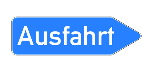 Fototapeta premium Verkehrsschild