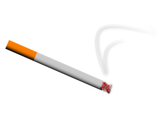 Zigarette Qualm Glut