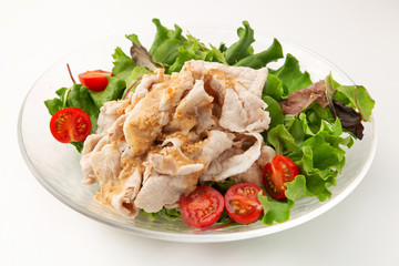 ゴマだれの冷しゃぶ