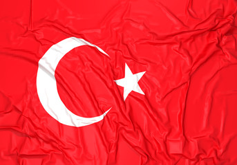 Obraz premium トルコ国旗