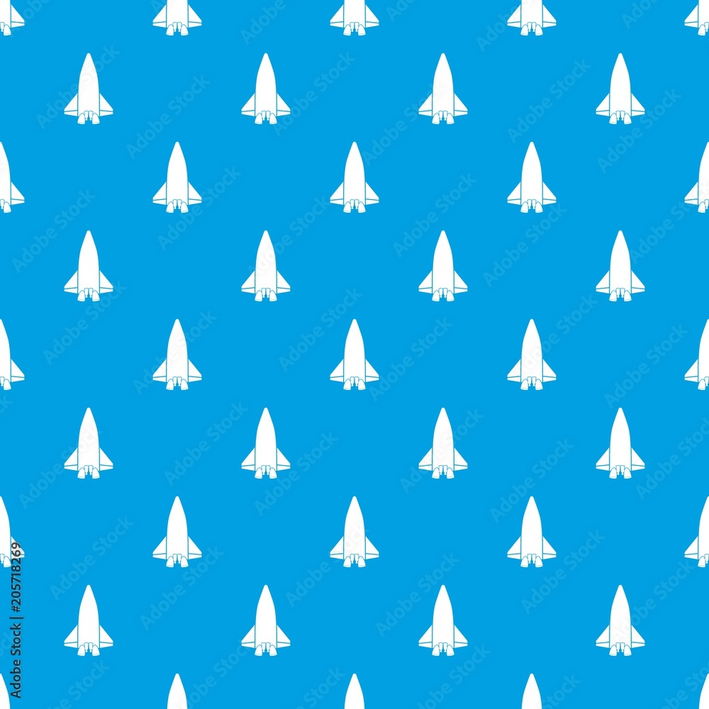 Poster big plane pattern vector seamless blue repeat for any use