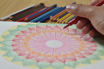カラフルなお絵描き