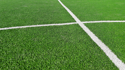 Green grass field, soccer field