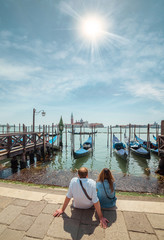 couple à Venise