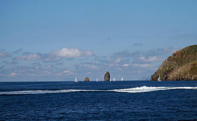 Liparische Inseln Stromboli Kalabrien