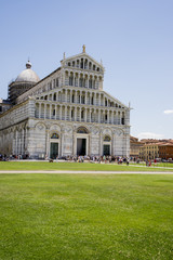 Fototapeta premium The medieval cathedral of the Archdiocese of Pisa