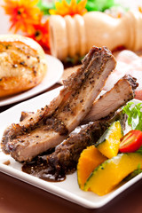 Pork spare ribs