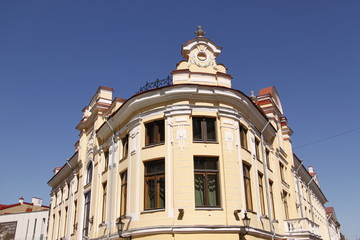 Fototapeta na wymiar Immeuble à Tallinn, Estonie