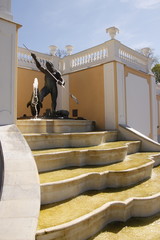 Fontaine Neptune, château de Kadriorg à Tallinn, Estonie