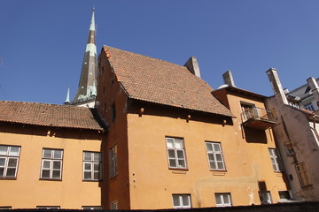 Immeuble ancien à Tallinn, Estonie
