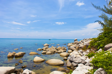 Obraz premium beach on Son island, Kien Giang, Vietnam. Near Phu Quoc island