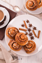 Cinnamon rolls. 