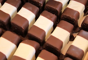 cakes displayed on a table