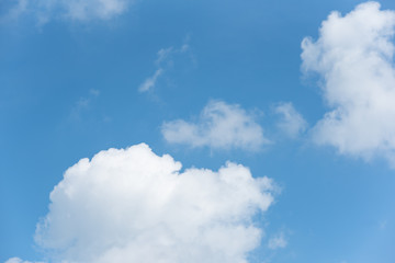 Obraz na płótnie Canvas cloud and bluesky background