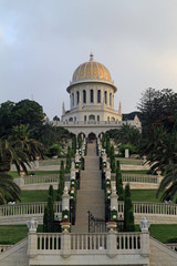 The famous gardens of Haifa
