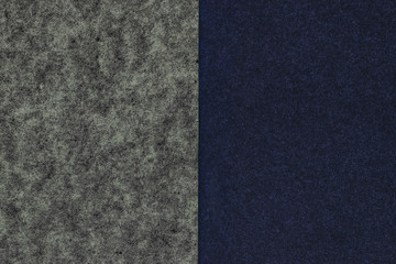 Fototapeta premium Black and Blue Lime Typing Paper Background Surface Split into Half